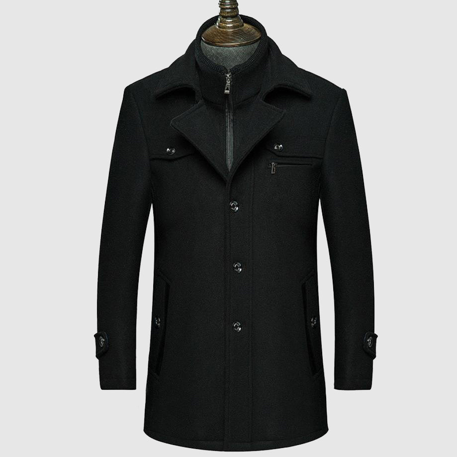 Ben Claude Elegant Explorer Wool Coat