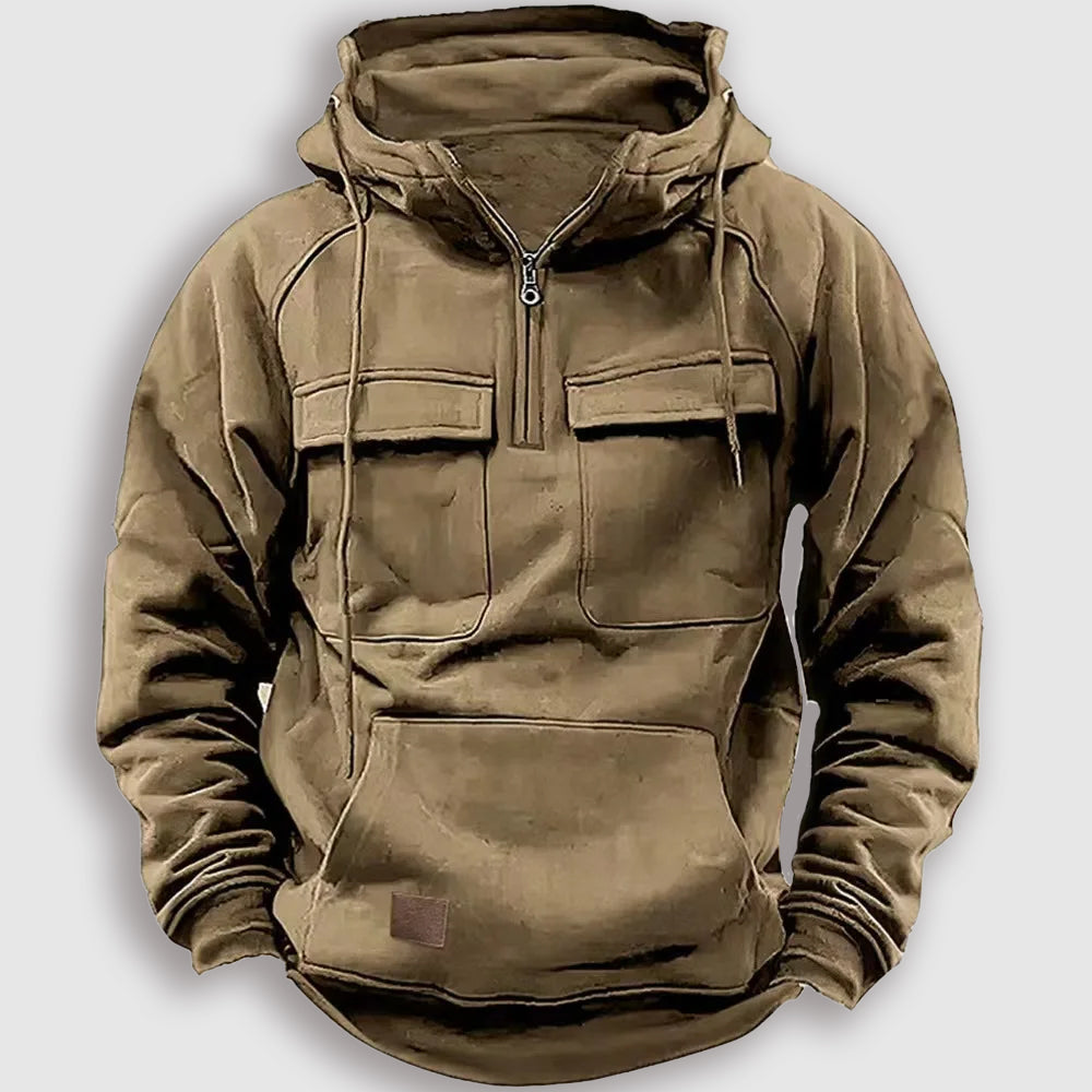 Ben Claude Retro Cargo Hoodie