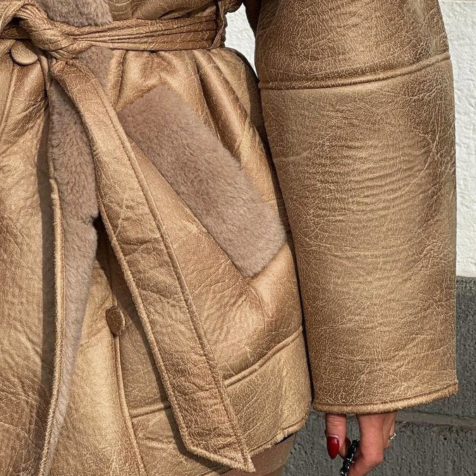 Ella Winter Leather Jacket