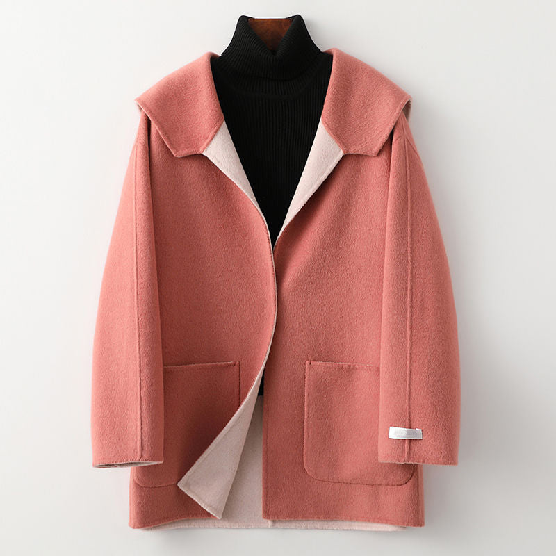 Emilie Partout Minimalist Wool Coat