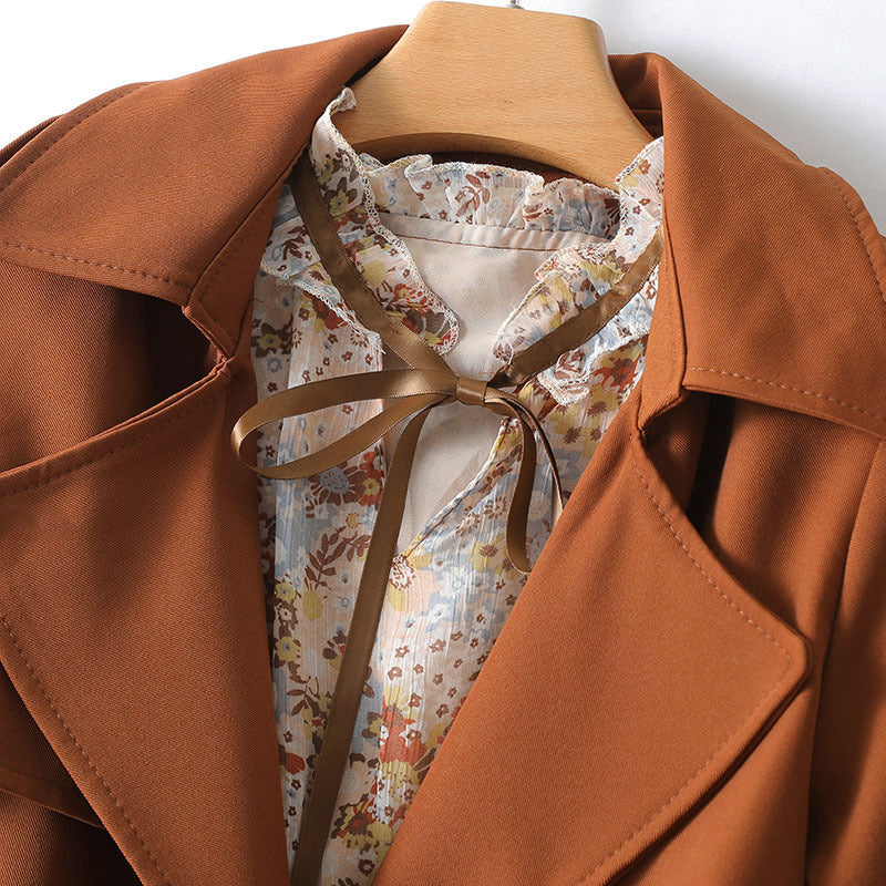 Monique Autumn Vintage Long Coat