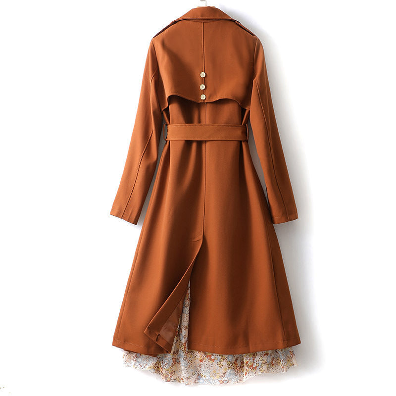 Monique Autumn Vintage Long Coat
