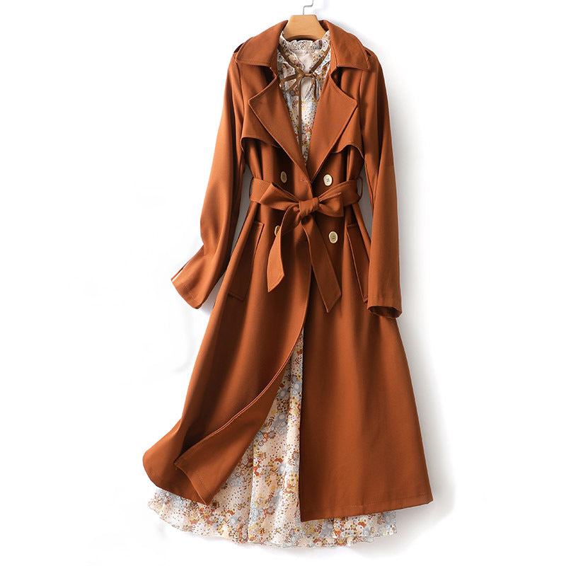 Monique Autumn Vintage Long Coat