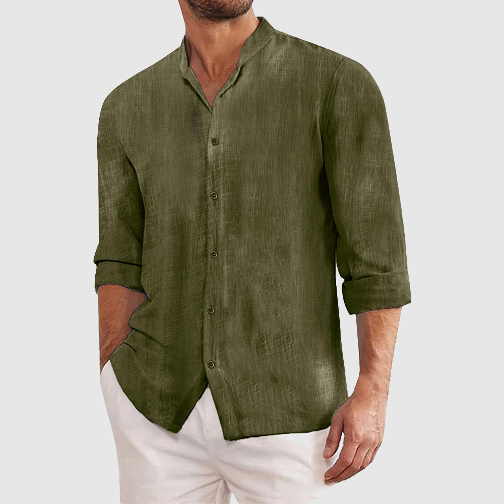 Charles Richard Maestro Linen Shirt