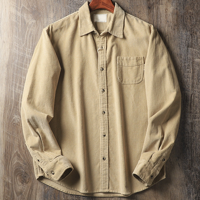 Charles Richard Retro Corduroy Shirt