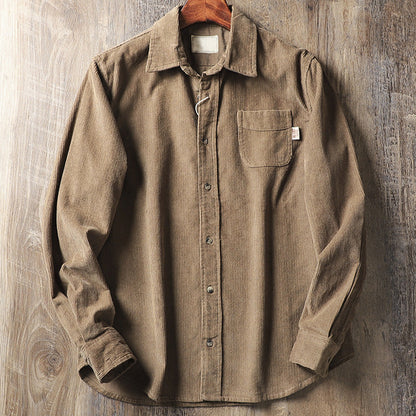 Charles Richard Retro Corduroy Shirt