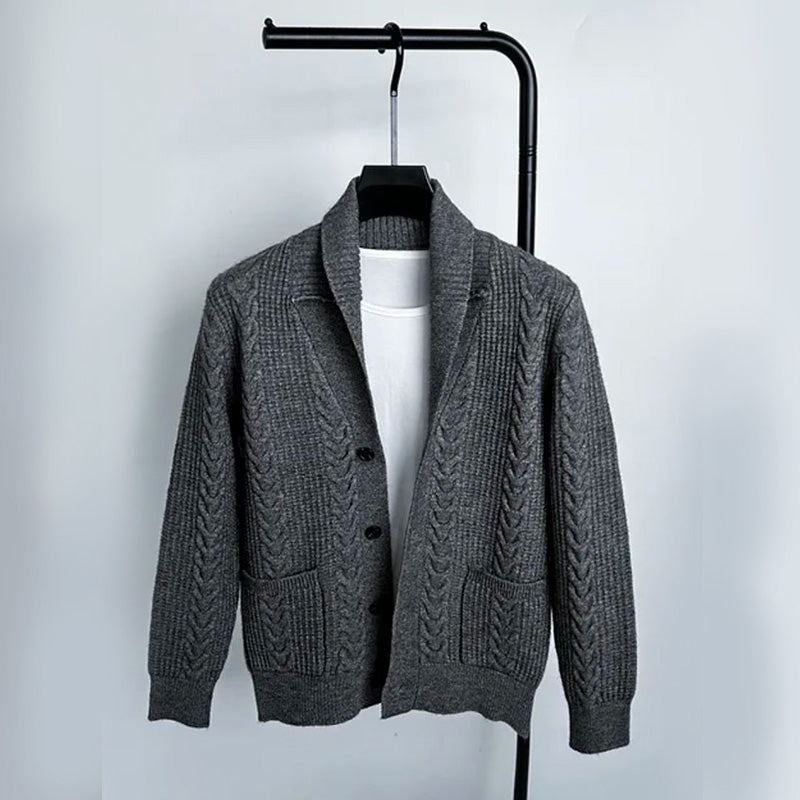 Charles Richard Retro Knit Cardigan