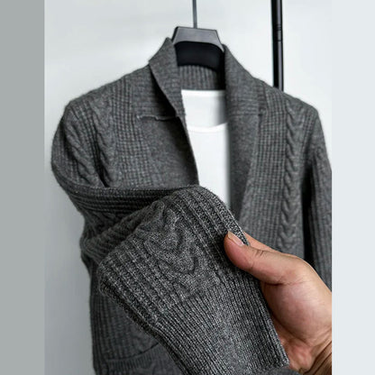 Charles Richard Retro Knit Cardigan