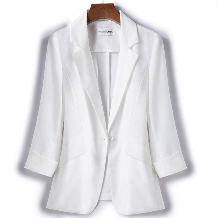 Emilie Partout Pastel Cherry Blazer