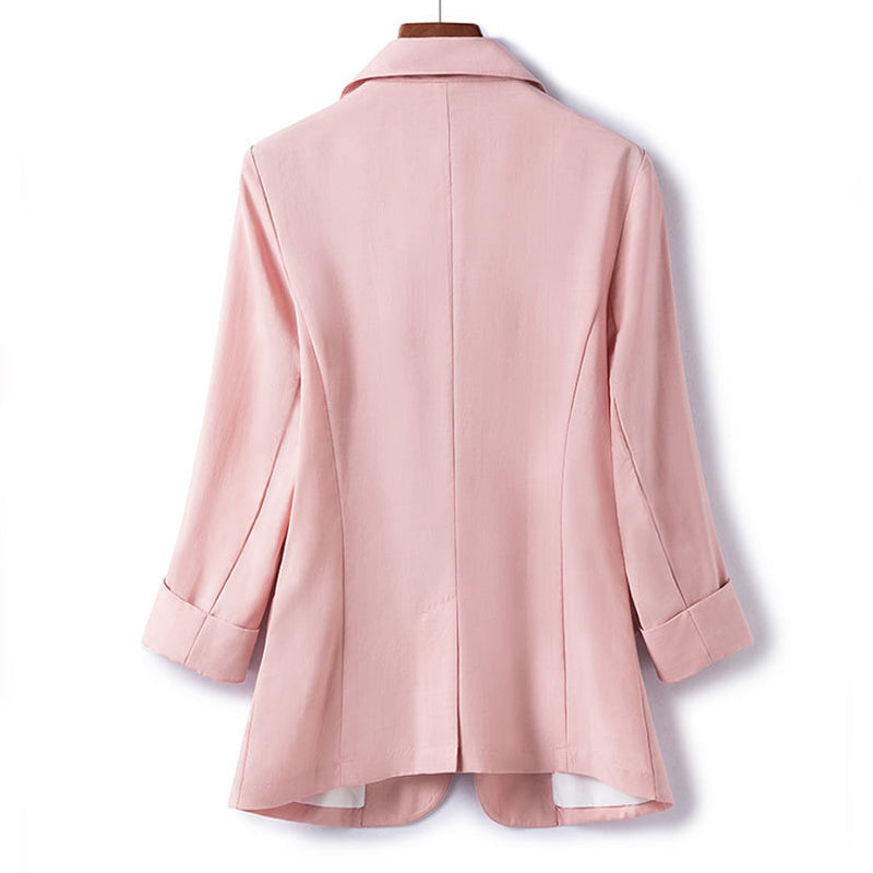 Emilie Partout Pastel Cherry Blazer