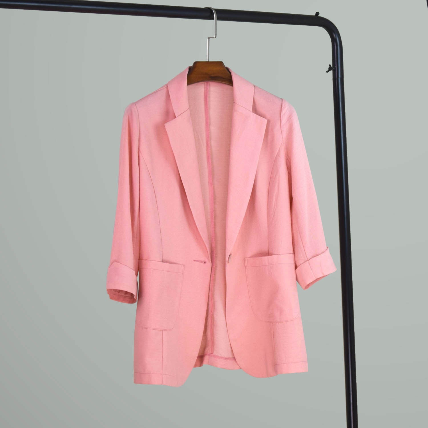 Emilie Partout Radiant Petals Blazer