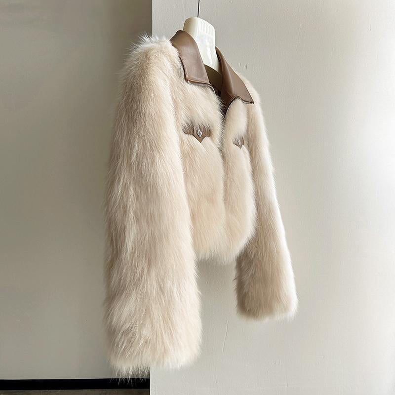 Monique Fluffy Fur Short Jacket