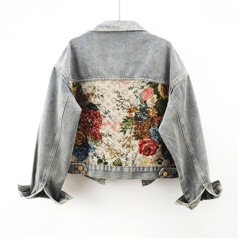 Ophelia Rose Garden Denim Jacket