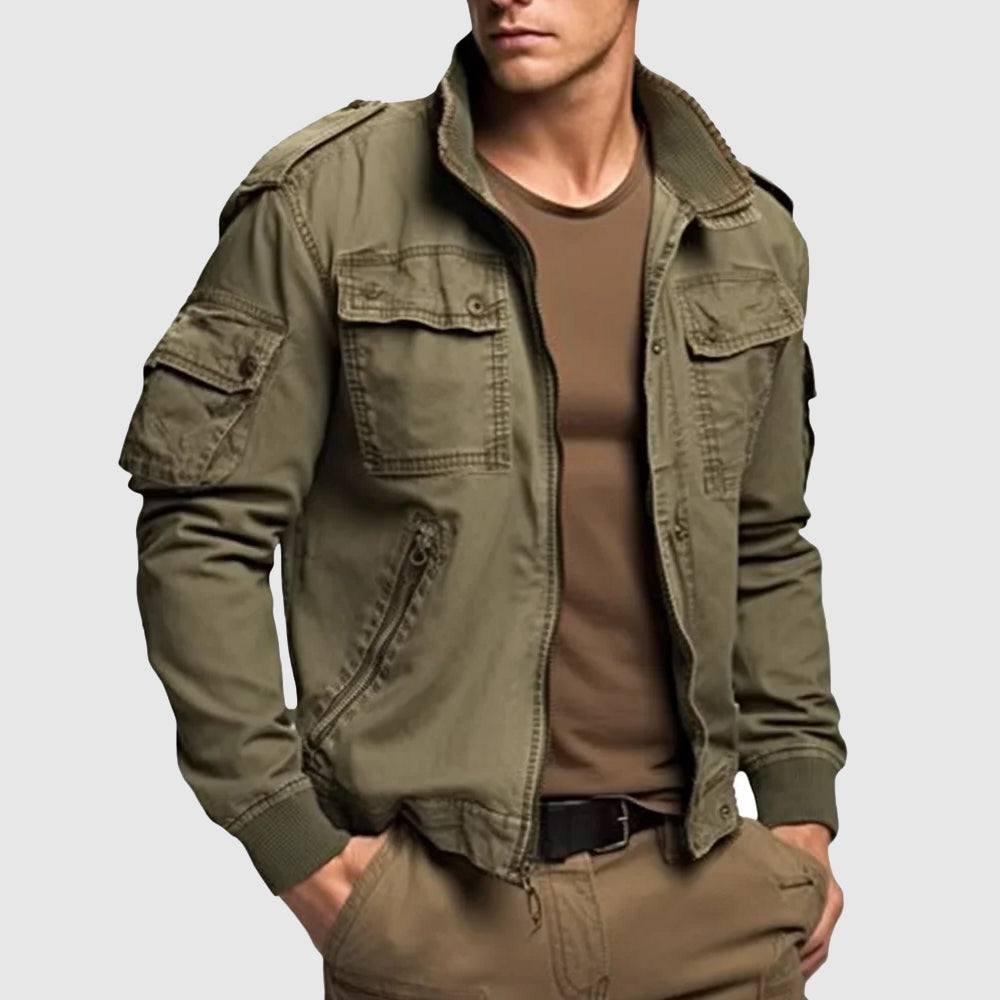 Military bomber hot sale jacket men