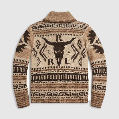 Ben Claude Aztec Knit Cardigan