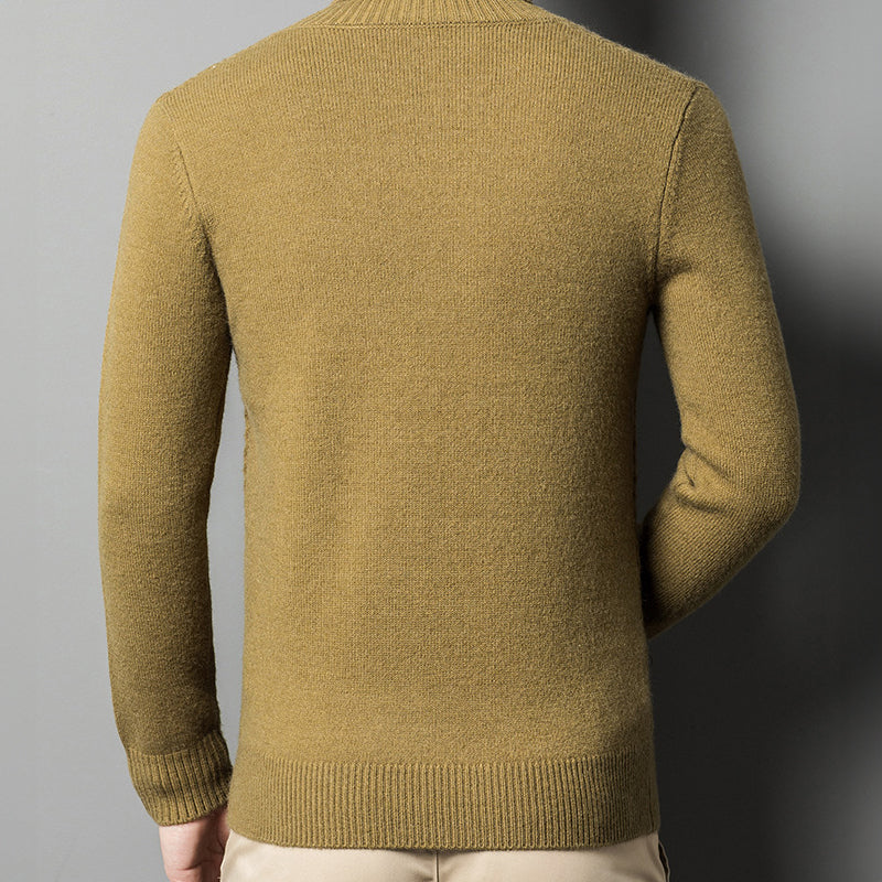 Ben Claude Casual Jacquard Sweater