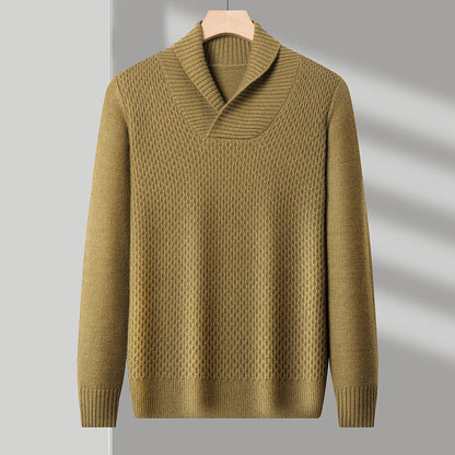 Ben Claude Casual Jacquard Sweater