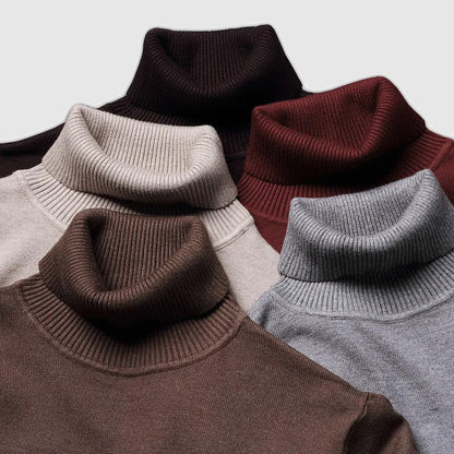 Ben Claude Casual Turtleneck Sweater