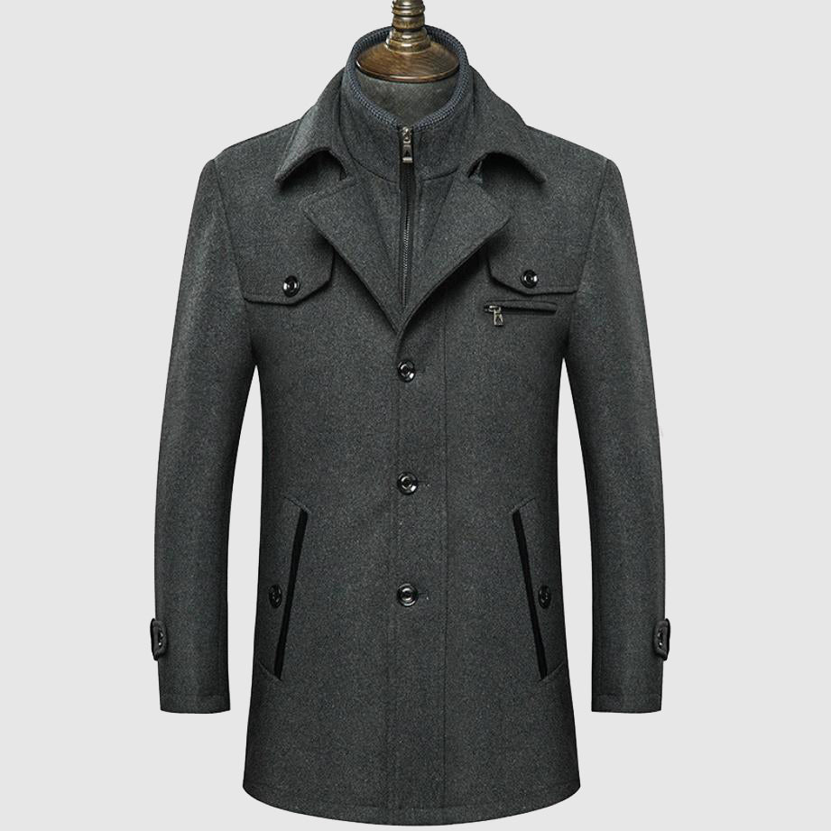 Ben Claude Elegant Explorer Wool Coat