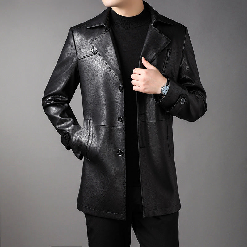 Ben Claude Noir Leather Jacket