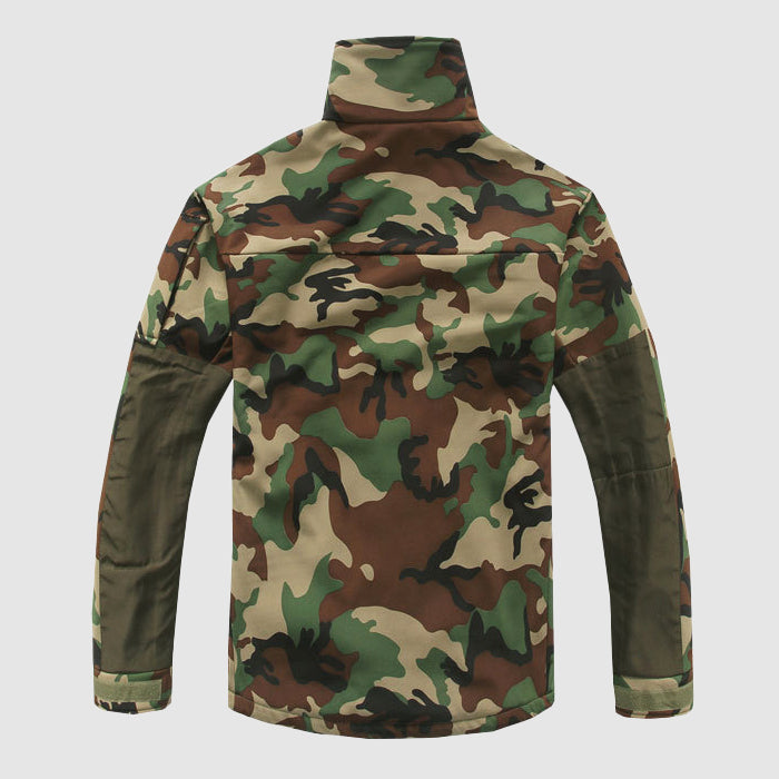 Ben Claude Softshell Camouflage Jacket