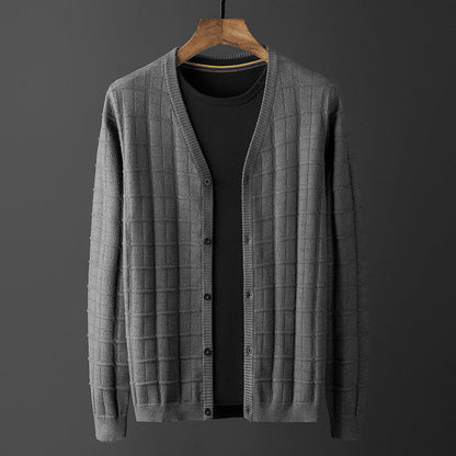 Ben Claude Textured Elegance Cardigan