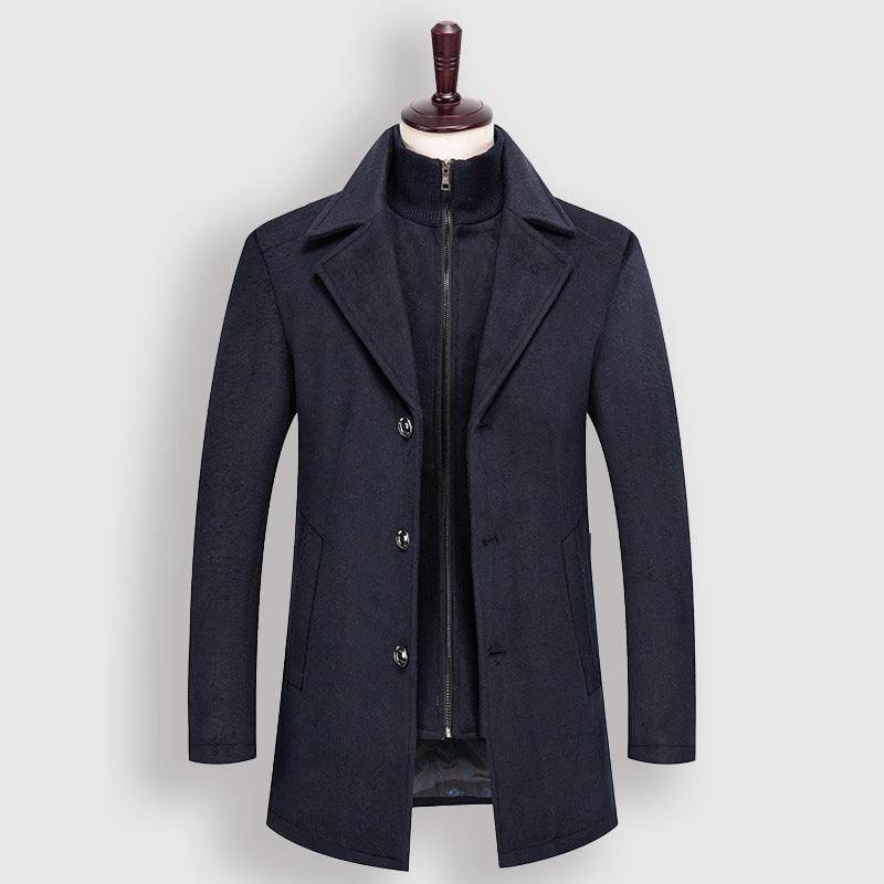 Charles Richard Business Wool Coat