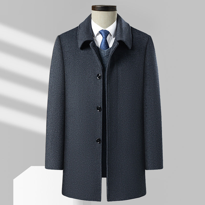 Charles Richard Elegant Wool Coat