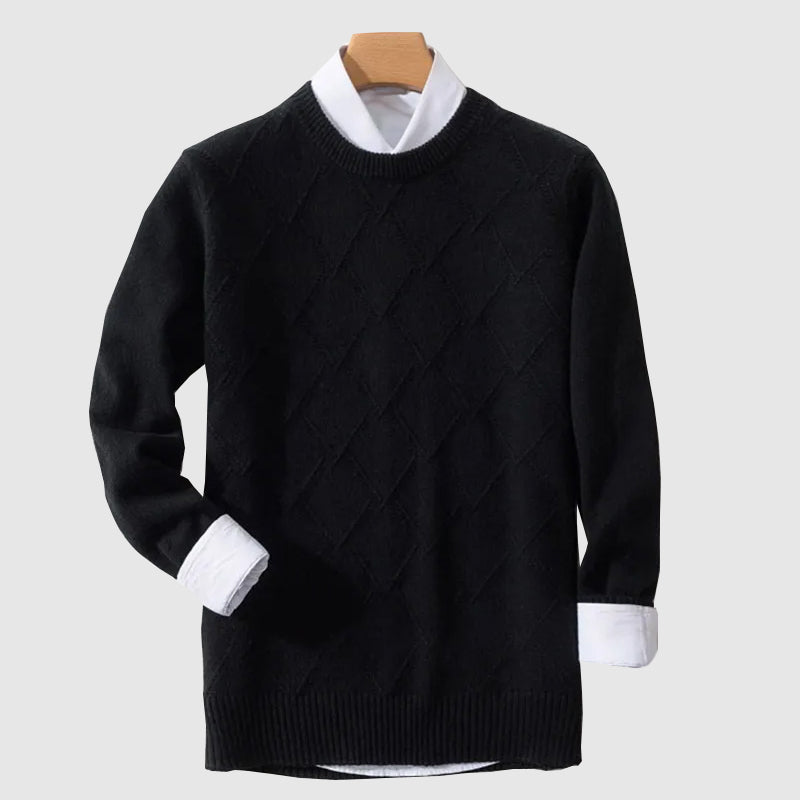 Charles Richard Refined Wool Sweater