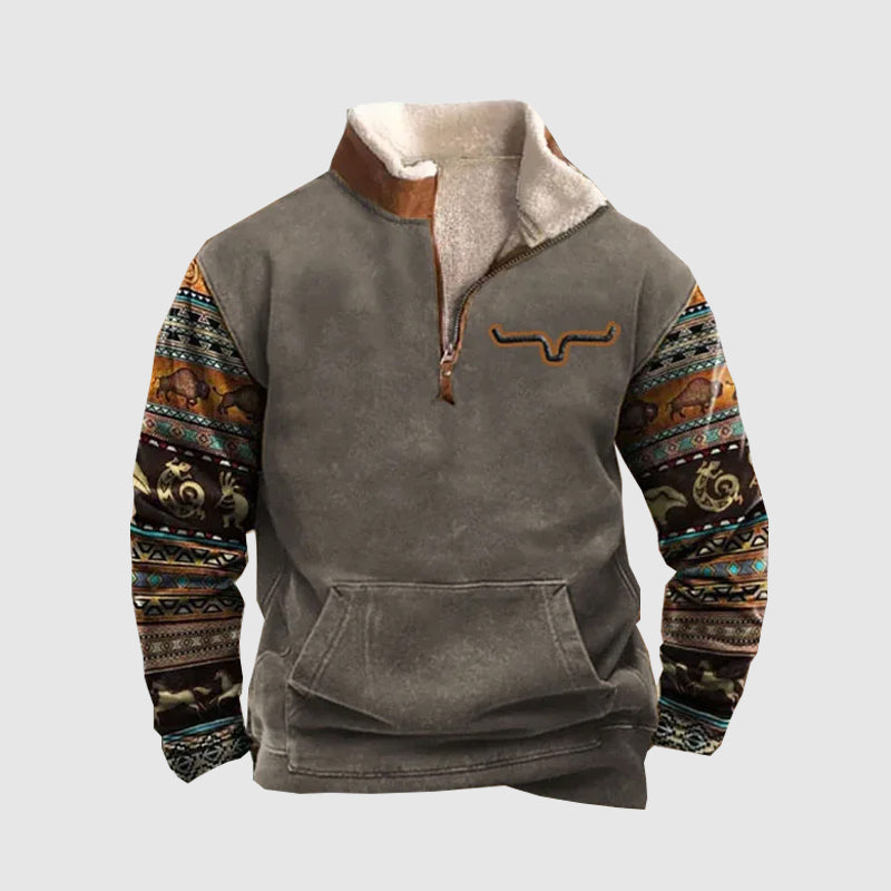 Charles Richard Vintage Half Zip Sweater