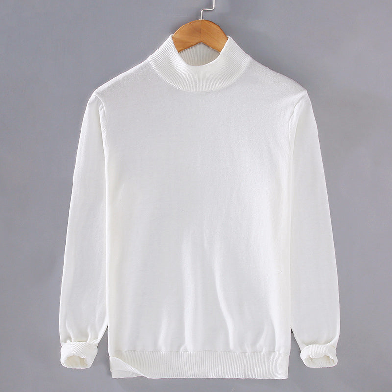 Daniel Hall Cotton Turtleneck Sweater