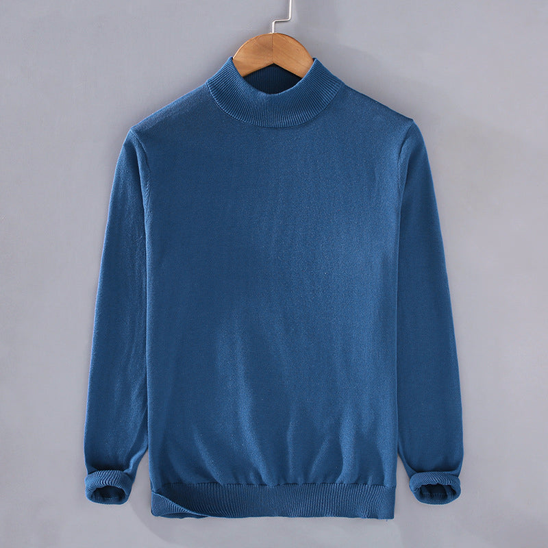 Daniel Hall Cotton Turtleneck Sweater