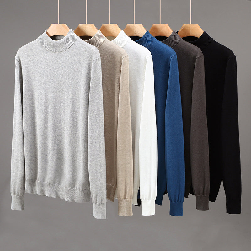 Daniel Hall Cotton Turtleneck Sweater