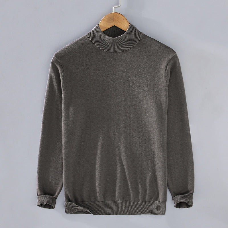 Daniel Hall Cotton Turtleneck Sweater