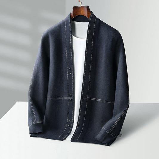 Daniel Hall Refined Wool Cardigan