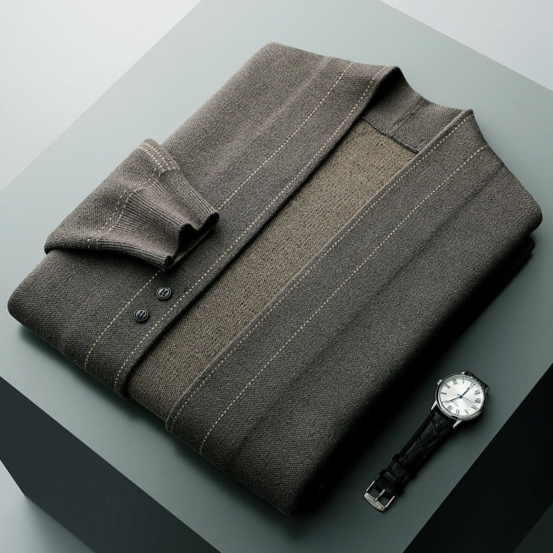 Daniel Hall Refined Wool Cardigan