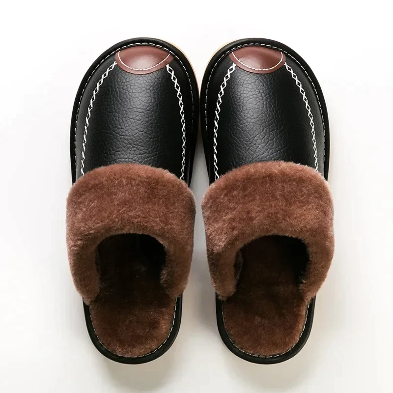 Daniel Hall Warm Leather Slippers