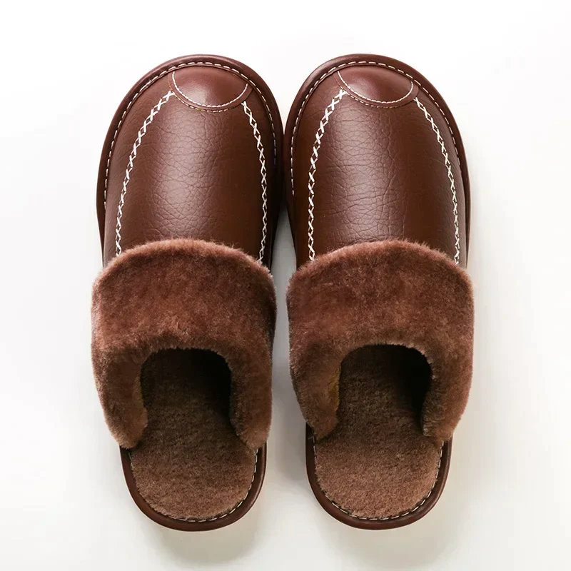 Daniel Hall Warm Leather Slippers