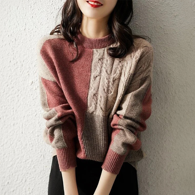 Ella Bohemian Patchwork Sweater