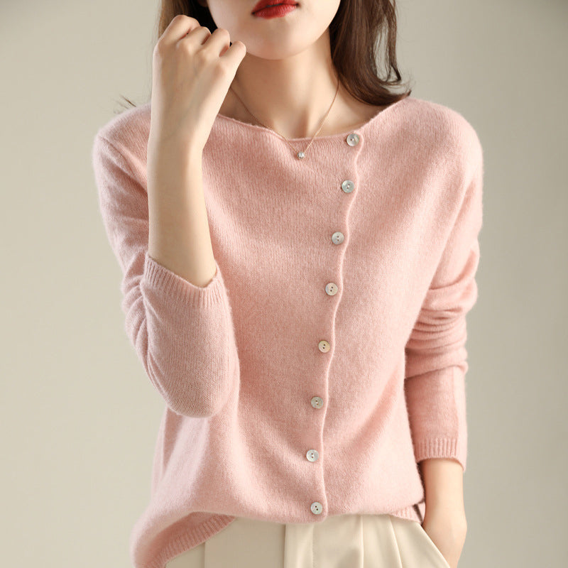 Ella Knitted Button Up Cardigan