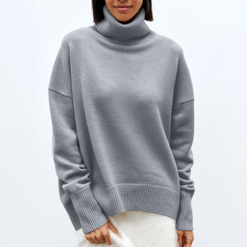 Ella Minimalistic Turtleneck Sweater