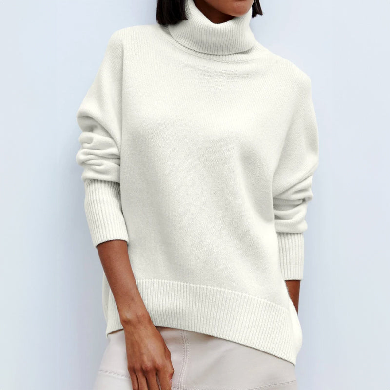 Ella Minimalistic Turtleneck Sweater