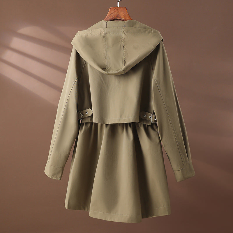 Emilie Partout Casual Hooded Coat