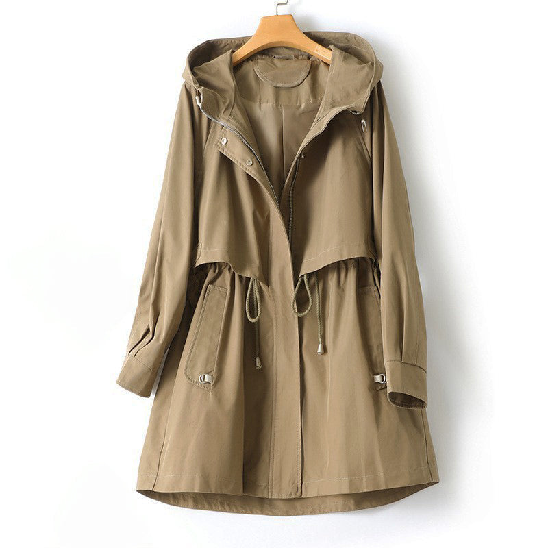 Emilie Partout Casual Hooded Coat