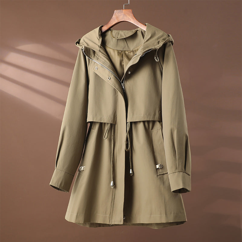 Emilie Partout Casual Hooded Coat