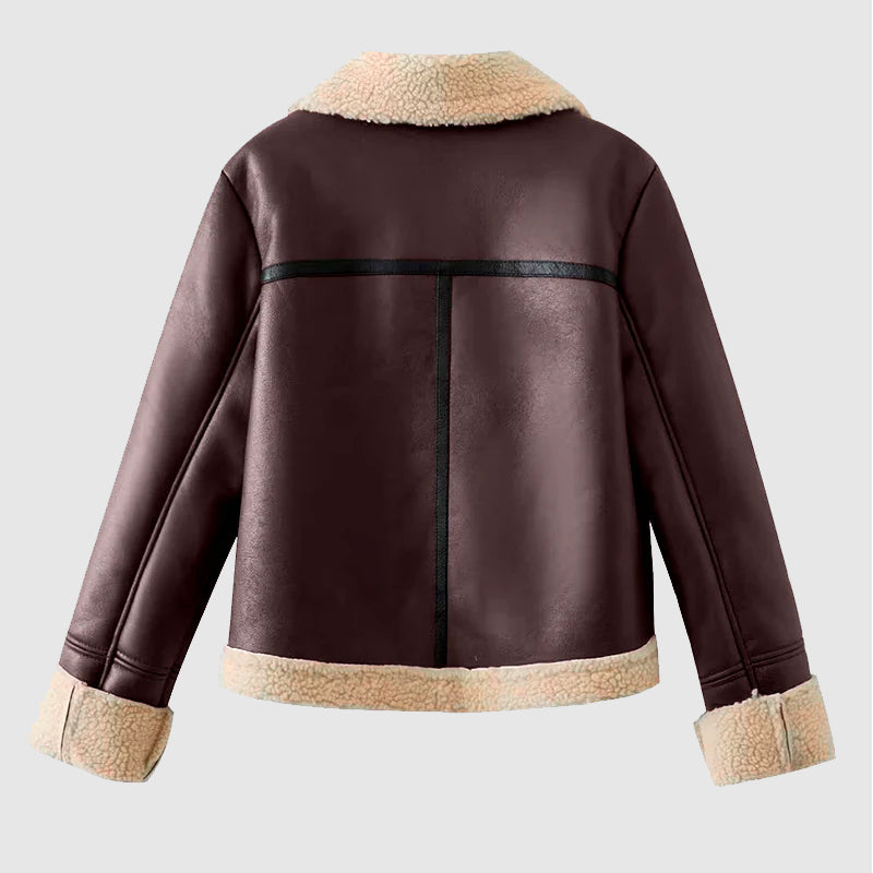 Emilie Partout Cozy Sherpa Jacket