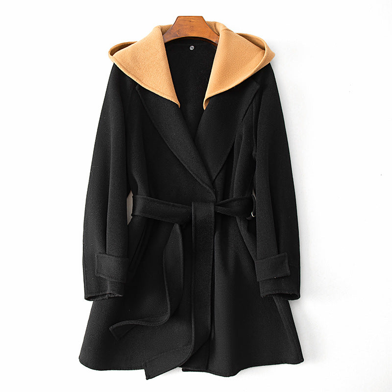 Emilie Partout Luxe Draped Coat