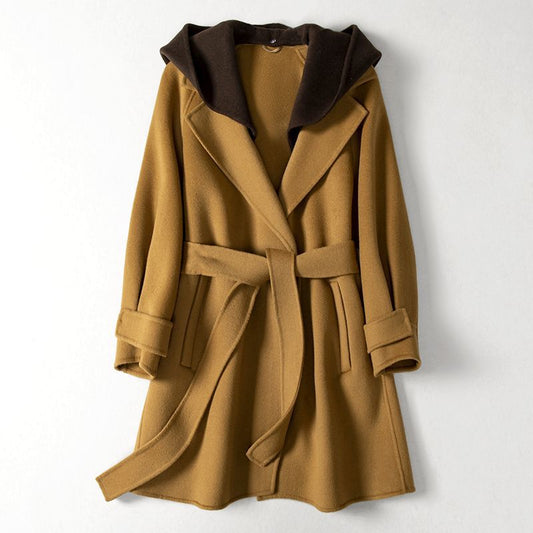 Emilie Partout Luxe Draped Coat