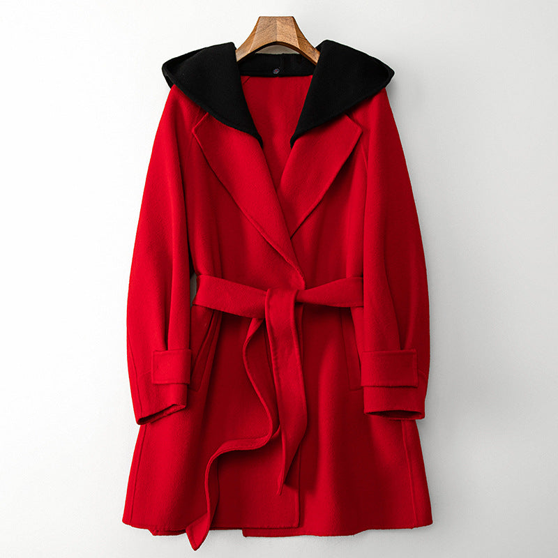 Emilie Partout Luxe Draped Coat