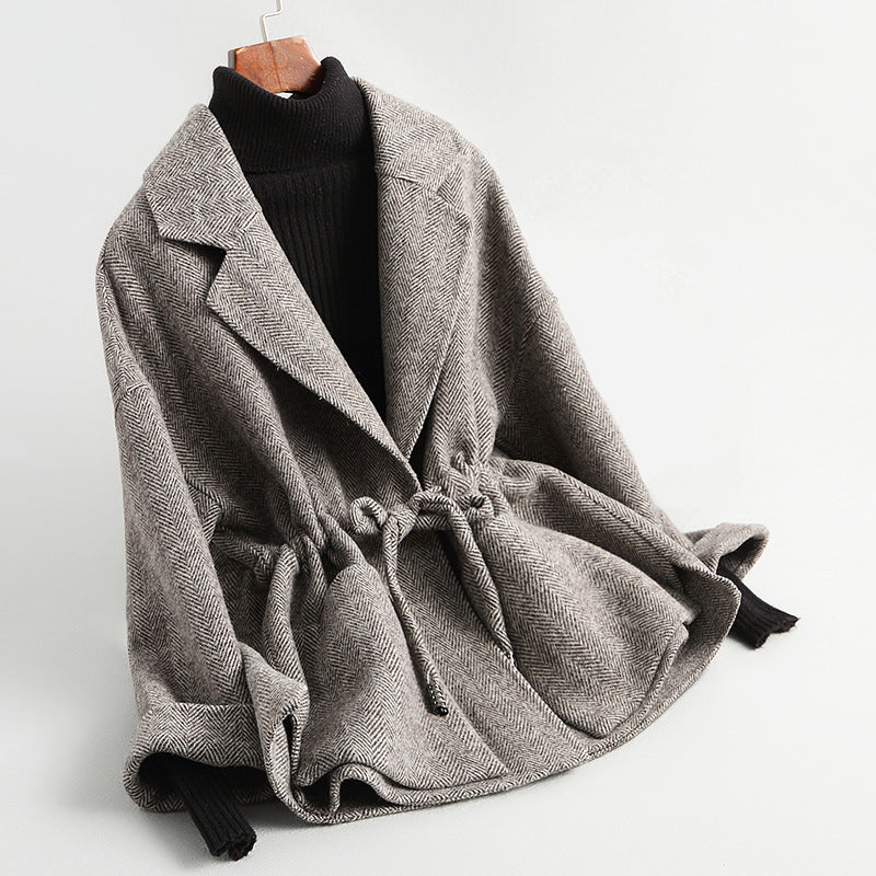 Emilie Partout Luxurious Wool Coat